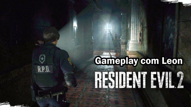 RESIDENT EVIL 2 REMAKE Gameplay com o Leon ( Legendas em Português PT