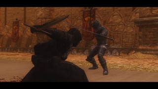 [Skyrim machinima] The Deadly Fight