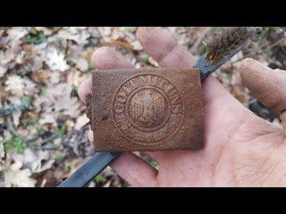 НЕРЕАЛЬНЫЙ СОХРАН железа! Коп по войне 2020 | World War II Metal Detecting. German relics.