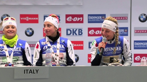 Italian, German and Ukranian women in