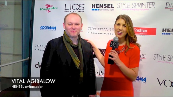 Виталий Агибалов интервью. VITAL AGIBALOW interview for Fashion TV at his Solo