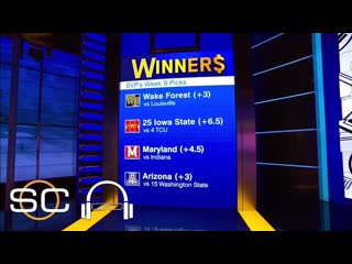 SVP picks his 8 winners for college football | SC with SVP | ESPN