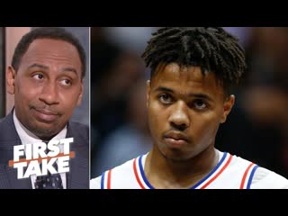 Markelle Fultz is on the verge of being the biggest NBA draft bust  Stephen A. | First Take