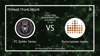 XIII Чемпионат ОПК | 15 тур | FC Spider Sense - Культурные парни