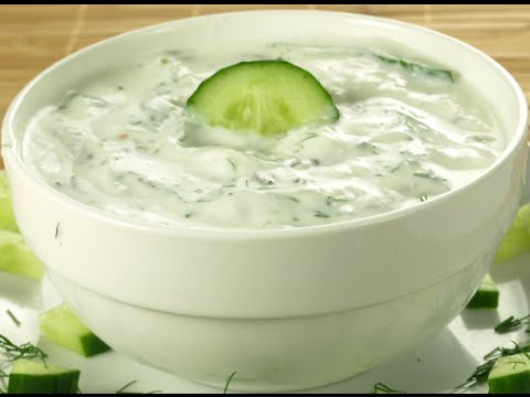 Tzatziki Arab Lebanese style Cucumber Yoghurt dip ( How to make