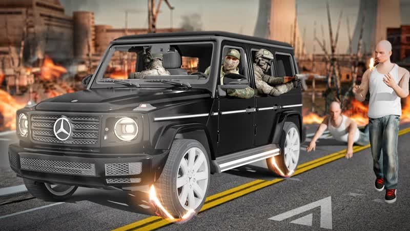 ПАРАШНИКИ АТАКУЮТ СО ВСЕХ СТОРОН НА AMAZING RP CRMP ФСБ