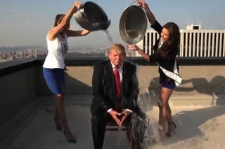 Donald Trump ALS Ice Bucket Challenge