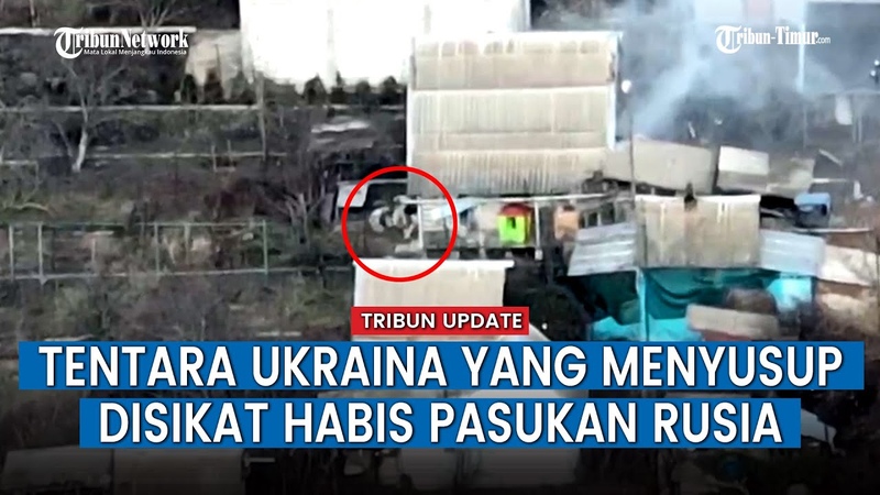 Prajurit Ukraina yang Coba Menyusup Dihajar Habis habisan Serangan Pasukan
