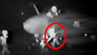 Ground Crew Sucked Into a Jet Engine