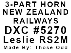 TO NZR DXC #5270 RS2M (3 Part) Long Echo