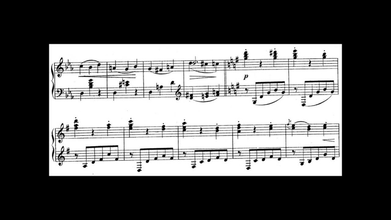 Aleksandr Glazunov Waltz Op. 42 No. 3 (audio + sheet