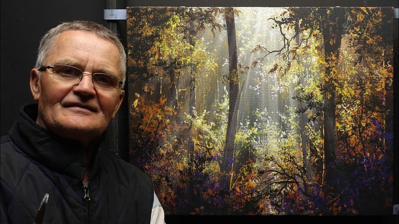 Nature sounds Acrylic. Artist Viktor Yushkevich. ,72 photos in