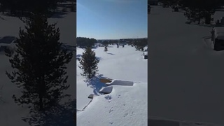 Недострой зимой БЕЗ КРЫШИ
