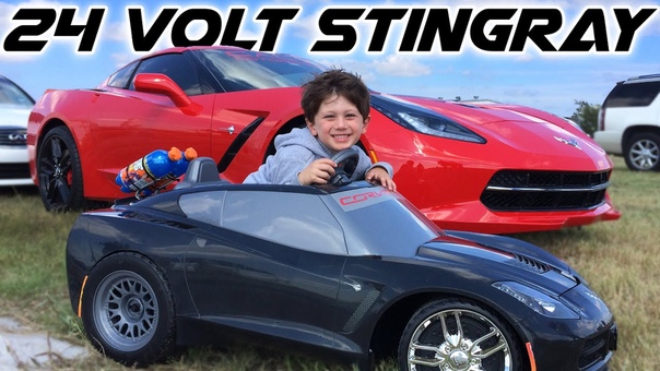 C7 Stingray Corvette owner in training 24 V