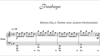 PAUBAYA - Moira Dela Torre and Jason Hernandez || Piano cover