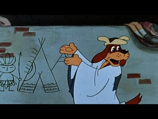 Фиг вам называется - индейская народная изба (Зима в Простоквашино 1984)