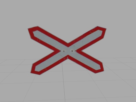 j_road sign: xing 1t (1.3.1)