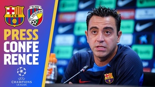 LIVESTREAM: XAVI PRESS CONFERENCE (BARA - VIKTORIA PLZEN)