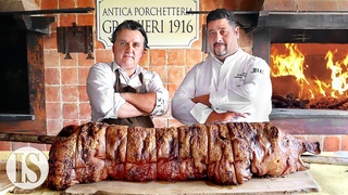 La Porchetta definitiva dellAntica Porchetteria Granieri dal 1916 con lo chef Paolo Trippini