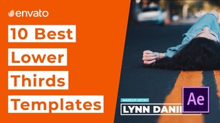 10 Best Lower Thirds Templates for After Effects 2020