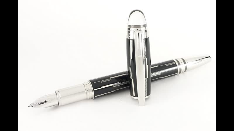 Обзор перьевой ручки Montblanc Starwalker Black
