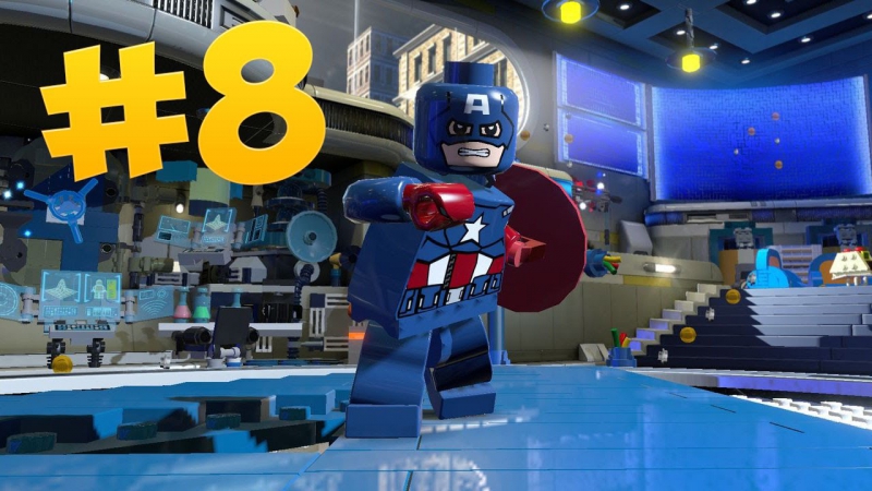 Лего мстители, 8 Красный Череп , LEGO Marvels Avengers Walkthrough Part 8 Red