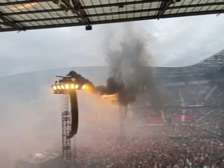 WOW! Rammstein in Klagenfurt! Was für ein Spektakel. Heute noch einmal. Video: Jonke
