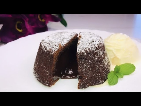 TORTINO AL CIOCCOLATO CON CUORE MORBIDO, ШОКОЛАДНЫЙ