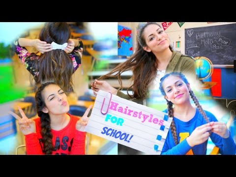 Back To School: 5 Quick Hairstyle Ideas NO