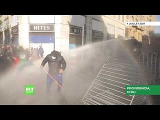 Chili : heurts avec la police en marge d’une manifestation pour la libération de détenus