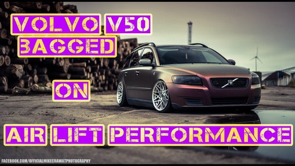Mike Crawat Photography: Volvo V50, Air Lift