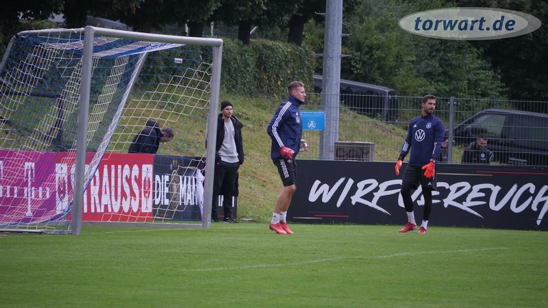 Teil 2: Erstes DFB Torwarttraining unter Torwarttrainer Kronenberg mit Kevin Trapp und Bernd