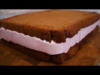 Шоколадный торт с клубничным суфле. ТОРТ на ДЕНЬ РОЖДЕНИЯ. СКАЗОЧНО ВКУСНО!!! Торт с клубникой